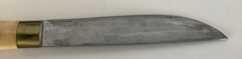 J marttiini 13 1/2" Fixed Blade Knife wide 9" blade reindeer leather sheath - Picture 5 of 7