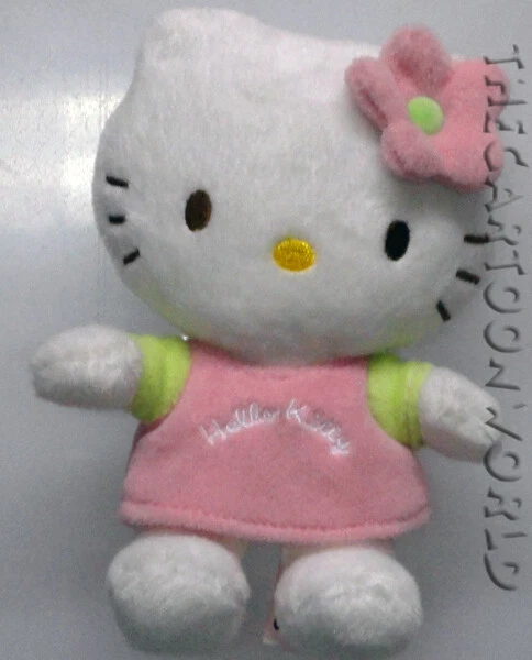 Peluche DISNEY SANRIO HELLO KITTY 15cm con SCATOLINA - Immagine 2 di 2