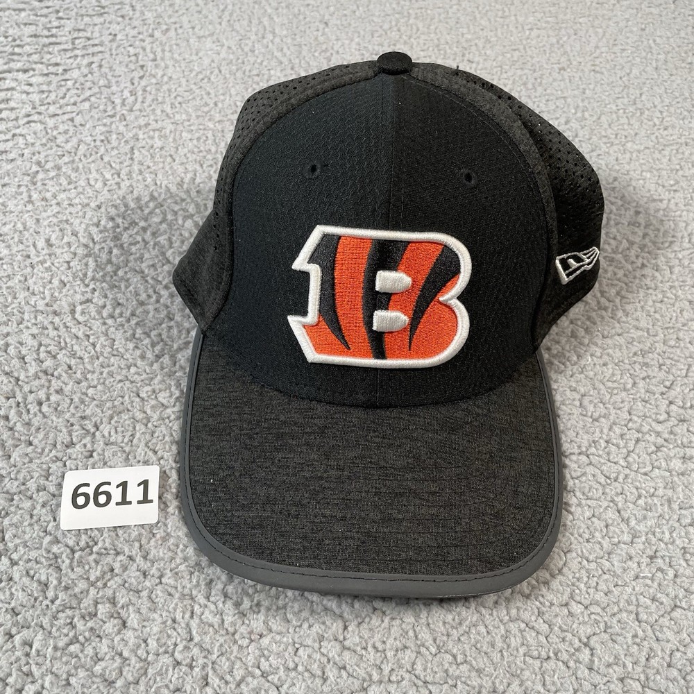 Cincinnati Bengals Hat Men’s L/XL Stretch NFL Football Black New Era