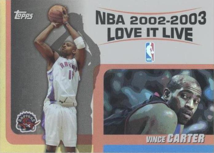 2003-04 Topps - Vince Carter #LL-VC - 1 of 2