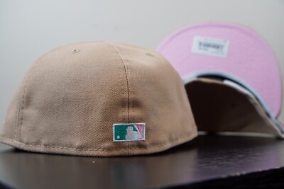 入手困難★つば裏ピンク★59FIFTY Sandstorm★New Era★YANKEES NEW YORK YANKEES 59FIFTY PACK - SANDSTORM LIGHT BEIGE