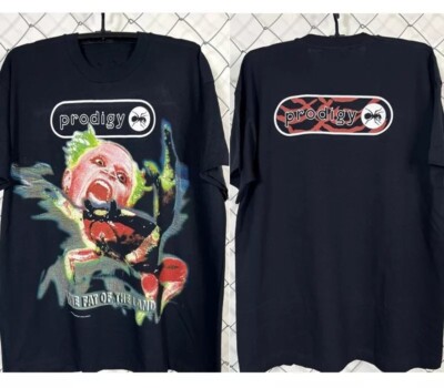 Prodigy 1999 s The Fat Of The Land 2 Side Black Short Sleeve Unisex T shirt