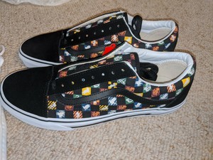 checkerboard vans custom