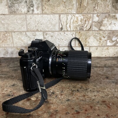 Yashica FX-3 Super 2000 Camera W/ Macro 35-75mm Sakar Zoom Tested