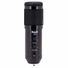 Cad Usb Studio Microphone Kit With Headphone Monitor