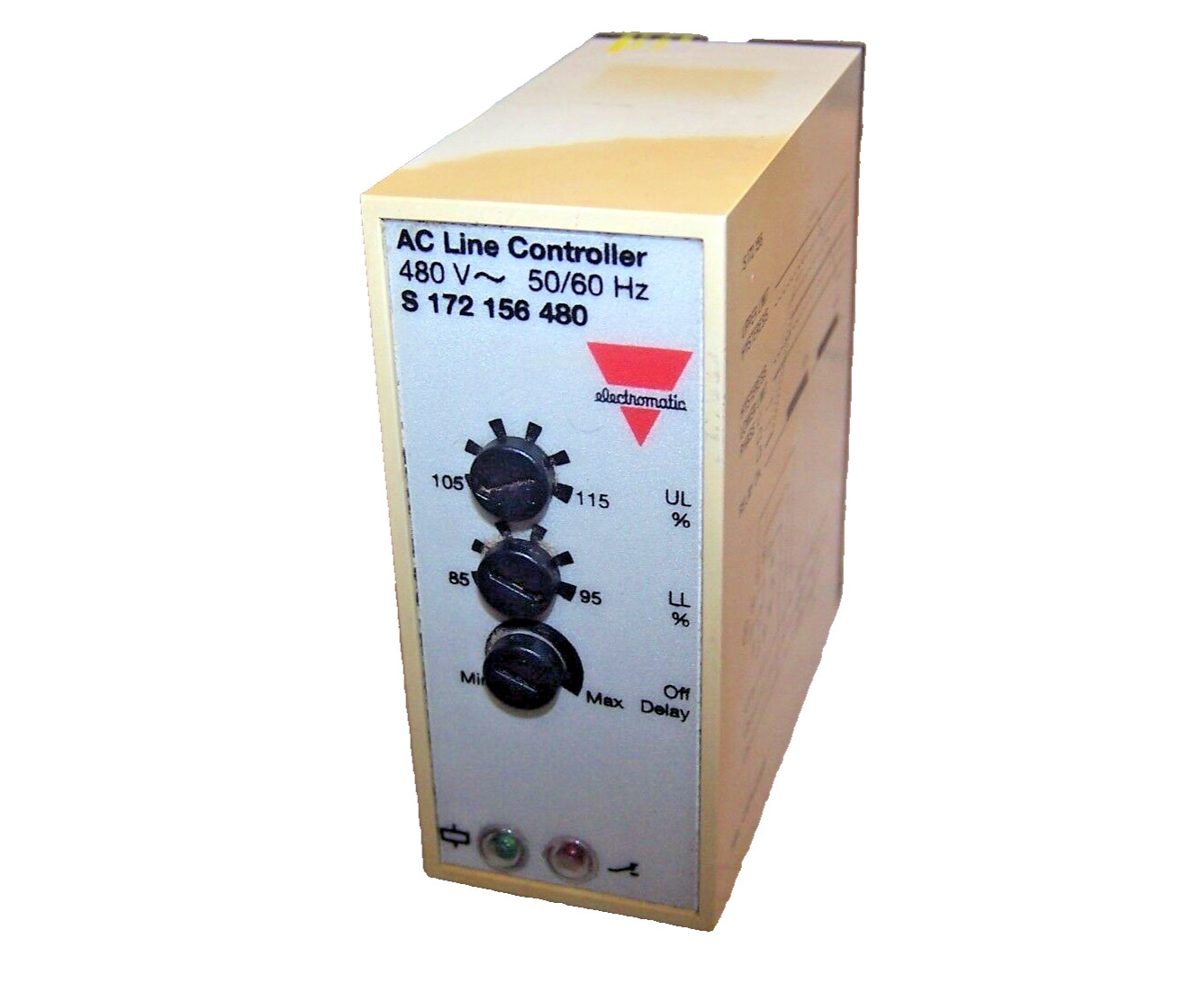 NEW CARLOS GAVAZZI ELECTROMATIC AC LINE CONTROLLER 480 VAC S 172 156 480