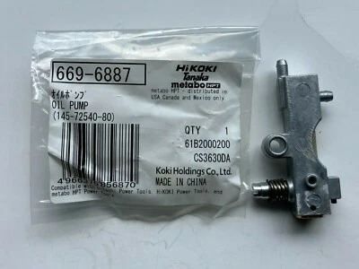 POMPA OLIO ORIGINALE HITACHI PER MOTOSEGA CS40EA CS51 E BATTERIA 36V CS36DL