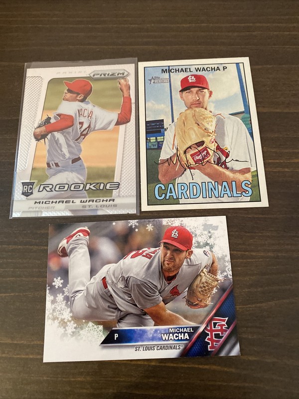Michael Wacha 2013 Prizm Rc 2016 Holiday & 2016 Heritage