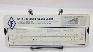 Steel Weight Chart Calculator