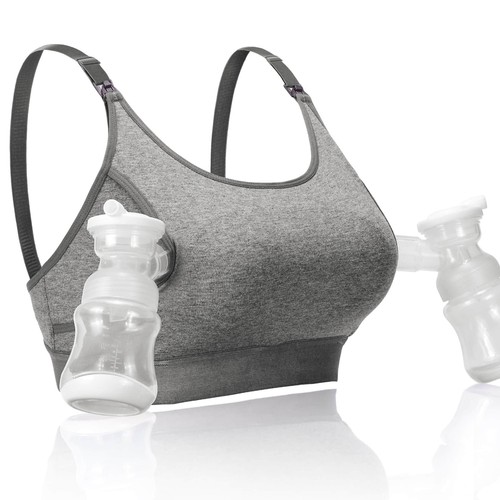Hands - Free Pumping Bra - Adjustable, Fits Spectra,Ideal for Multitasking Moms - Picture 15 of 48