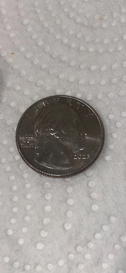 ERROR - 2023 P- Jovita Idar Women's Quarter  Reads “In Cod We Trust” Cross Mark - Image 3 of 4