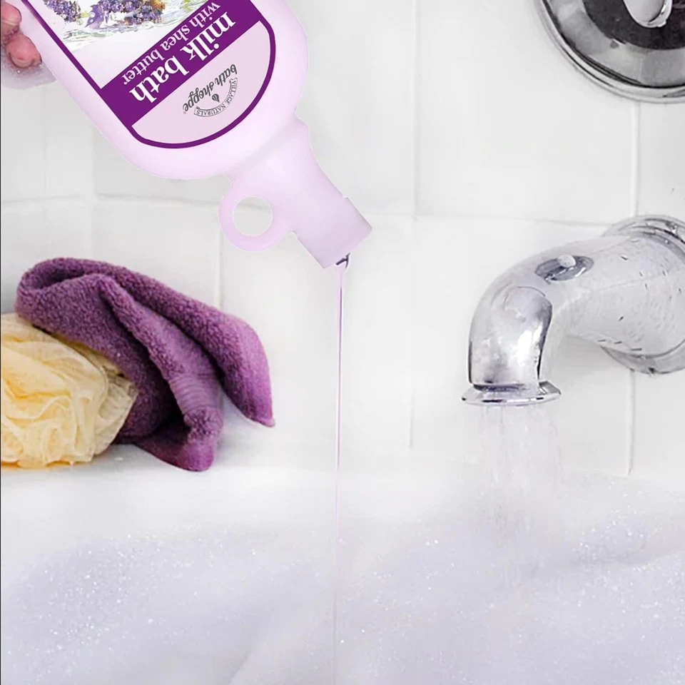 Village Naturals Baño Shoppe Hidratante Lavanda Manzanilla Leche Baño - Hidr... Foto 4 de 4