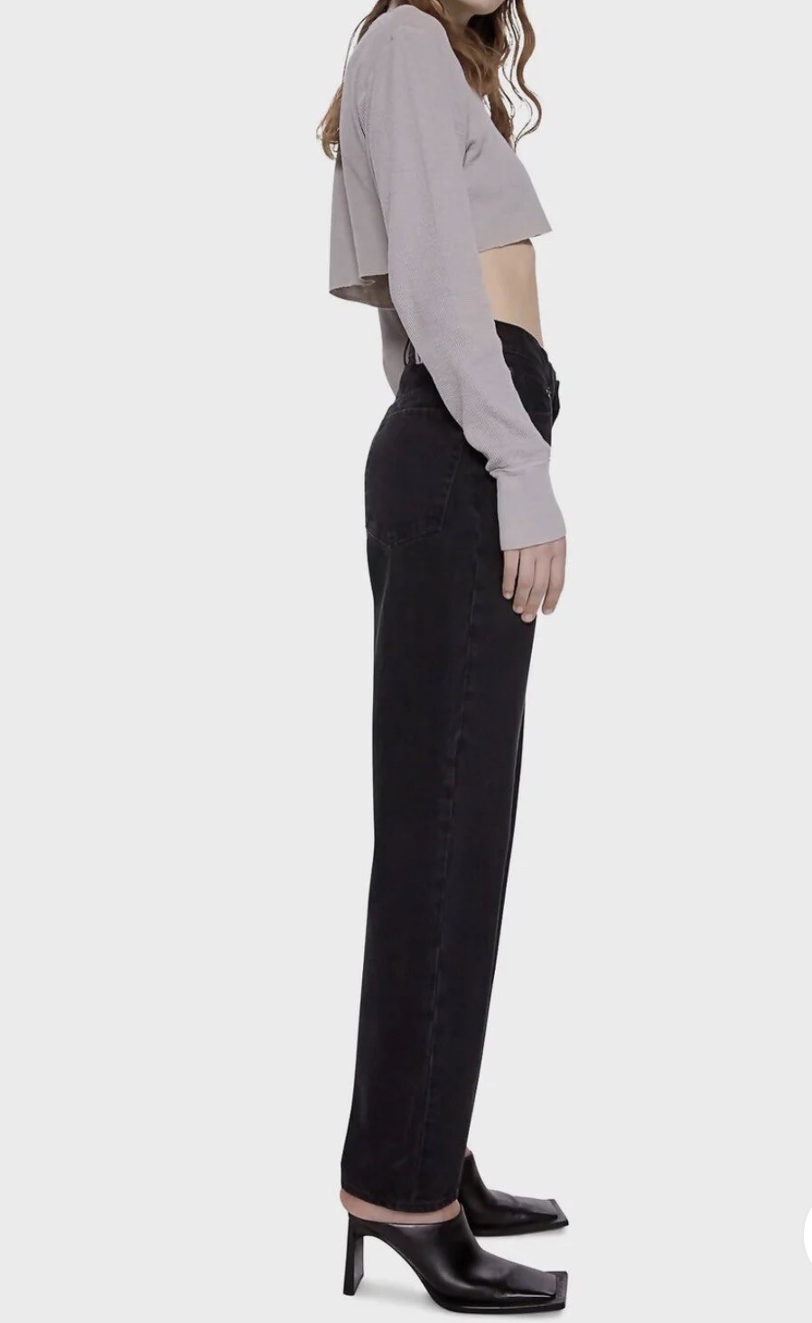 MOTHER SNACKS💕 Double Stack Hover High Waist Ank… - image 3