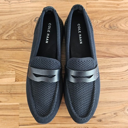 Mocassini Cole Haan Zerogrand Meritt Stitchlite, neri, taglia 8,5, nuovi senza scatola - Foto 8 di 8