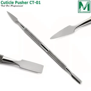 Cuticle Pusher Remover Nail Cleaner Manicure Pedicure Stainless Steel Tool Set