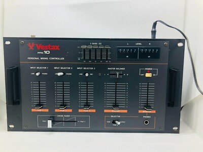Vestax PMC-10 Persinal Mixing Controller From Japan AC100 Used