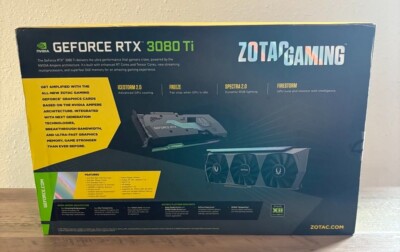 ZOTAC GAMING GeForce RTX 3080 Ti AMP Holo 12GB GDDR6X Graphics