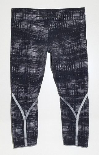 Leggings capri cortos estampados negros Nike Dri-Fit para mujer talla M - Imagen 6 de 11