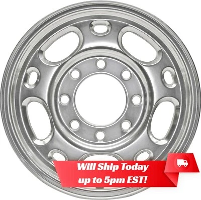 New 16" Polished Alloy Wheel Rim For 2000-2010 Silverado Sierra 2500 HD 5079 - Image 1 of 4