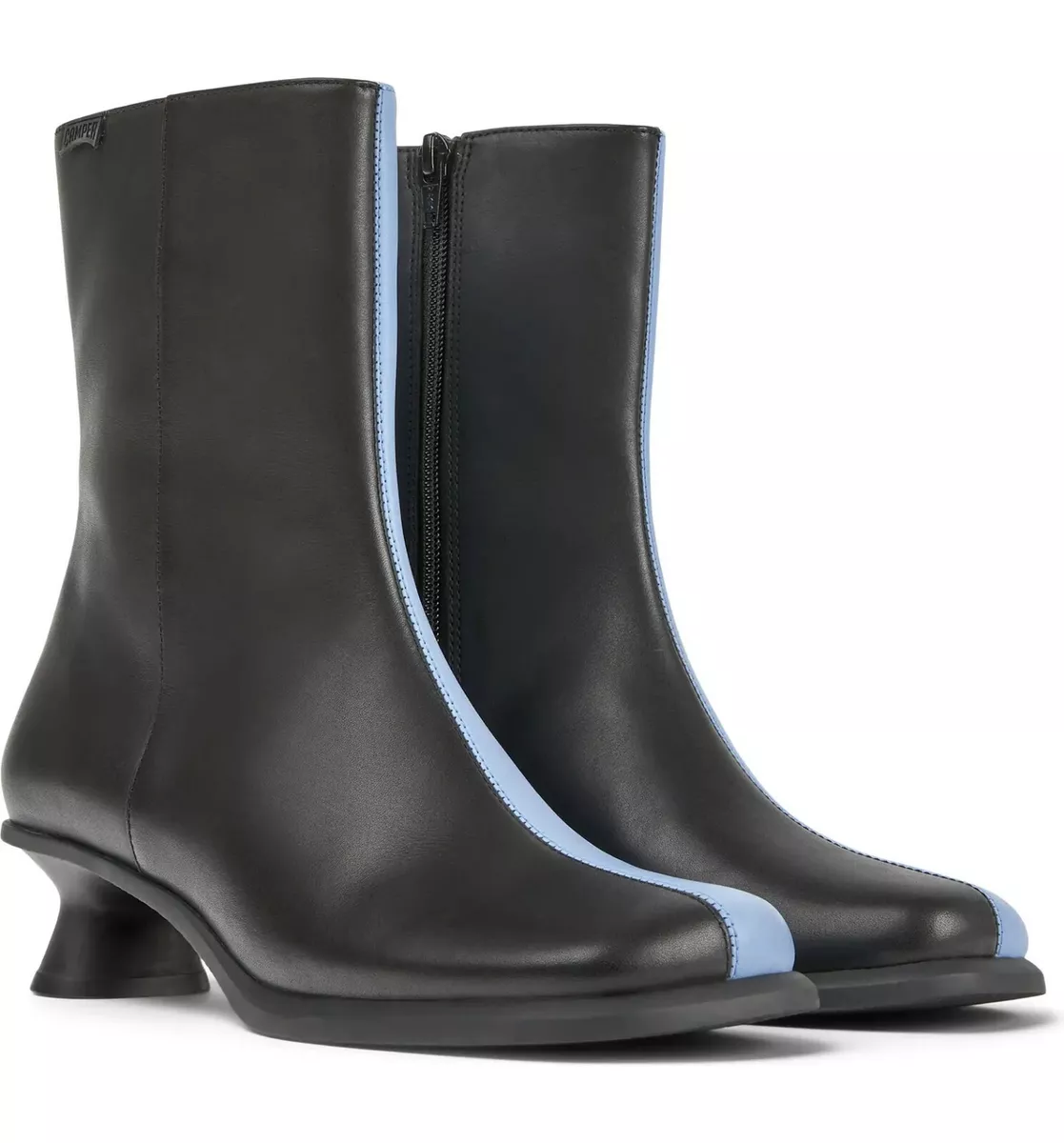 Camper Kids Duet Twins heart-print boots - Black