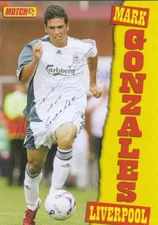 Mark Gonzalez - Liverpool - Signed Picture - COA (28146)
