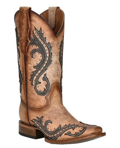 DOUBLE H MEN'S 12 EE ICE Saddle Vamp Tan Western Work Boots Square