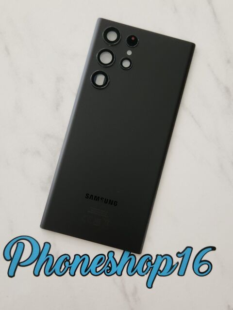 Original Samsung Galaxy S22 ULTRA 5G SM-S908B Akkudeckel Backcover Schwarz B