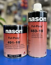 NASON 1 Quart Epoxy Primer Kit 491-16 epoxy and 1 Quart activator 483-19