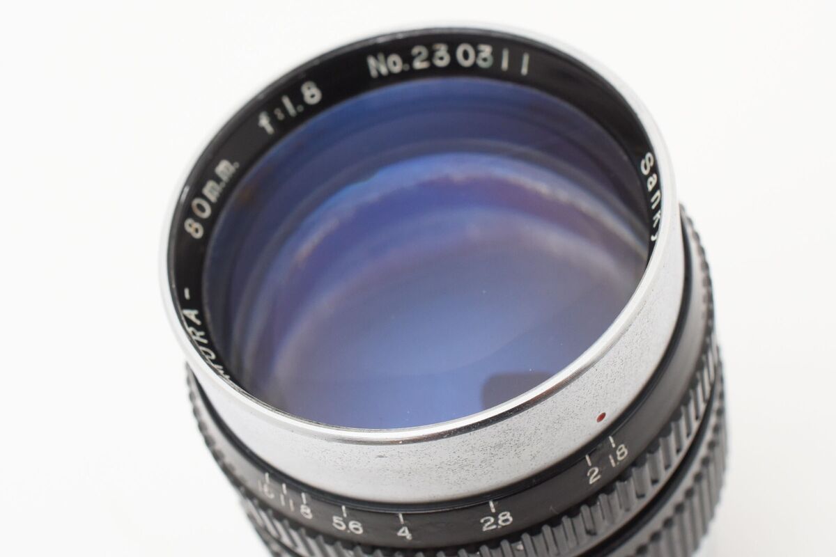 Sankyo Koki Komura 80mm f/1.8 Lens LEICA L39 LTM Mount from Sankyo Koki Komura 80mm f/1.8 Lens LEICA L39 LTM Mount from