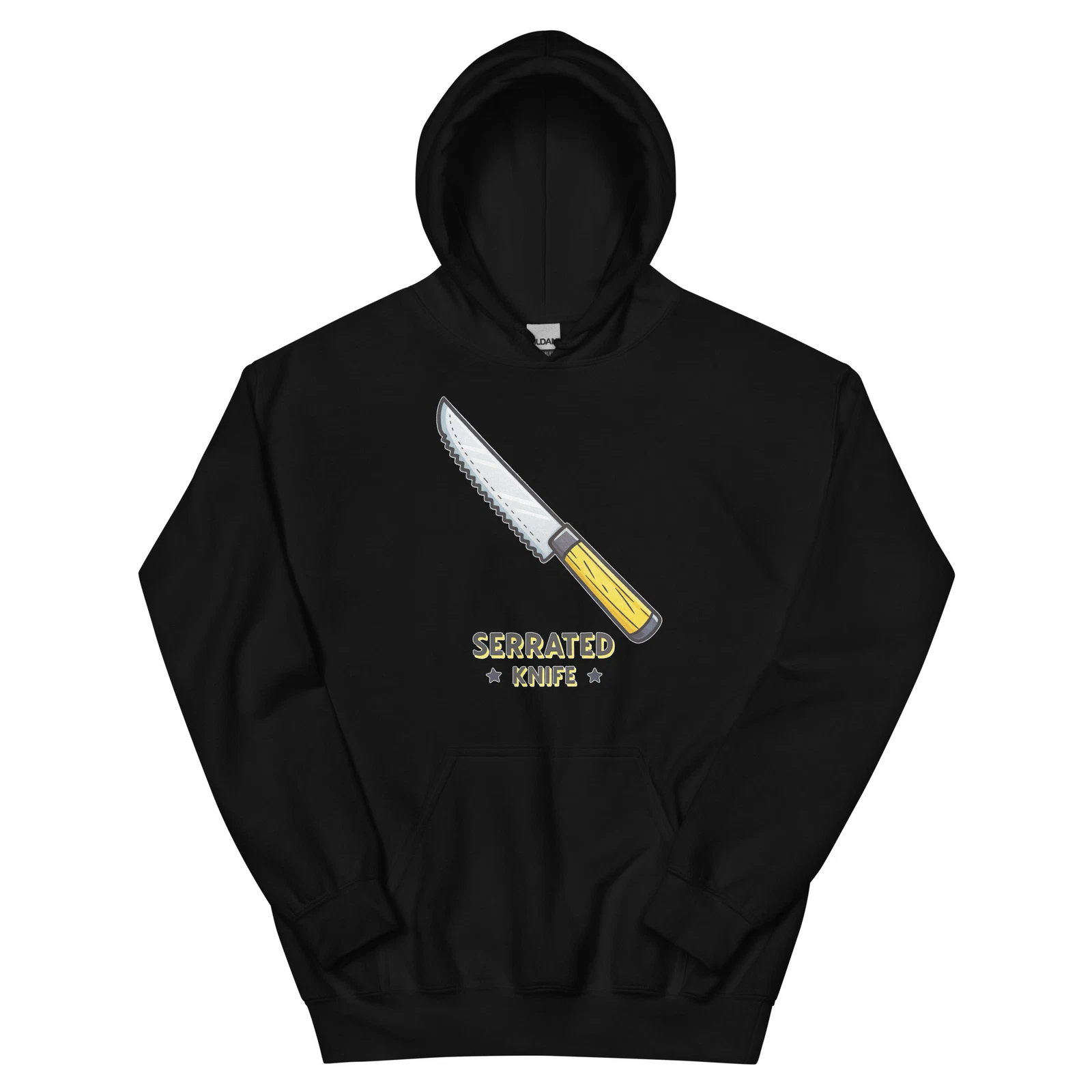 Serrated Knife Kitchen Home Cooking Culinary Utensil Hoodie