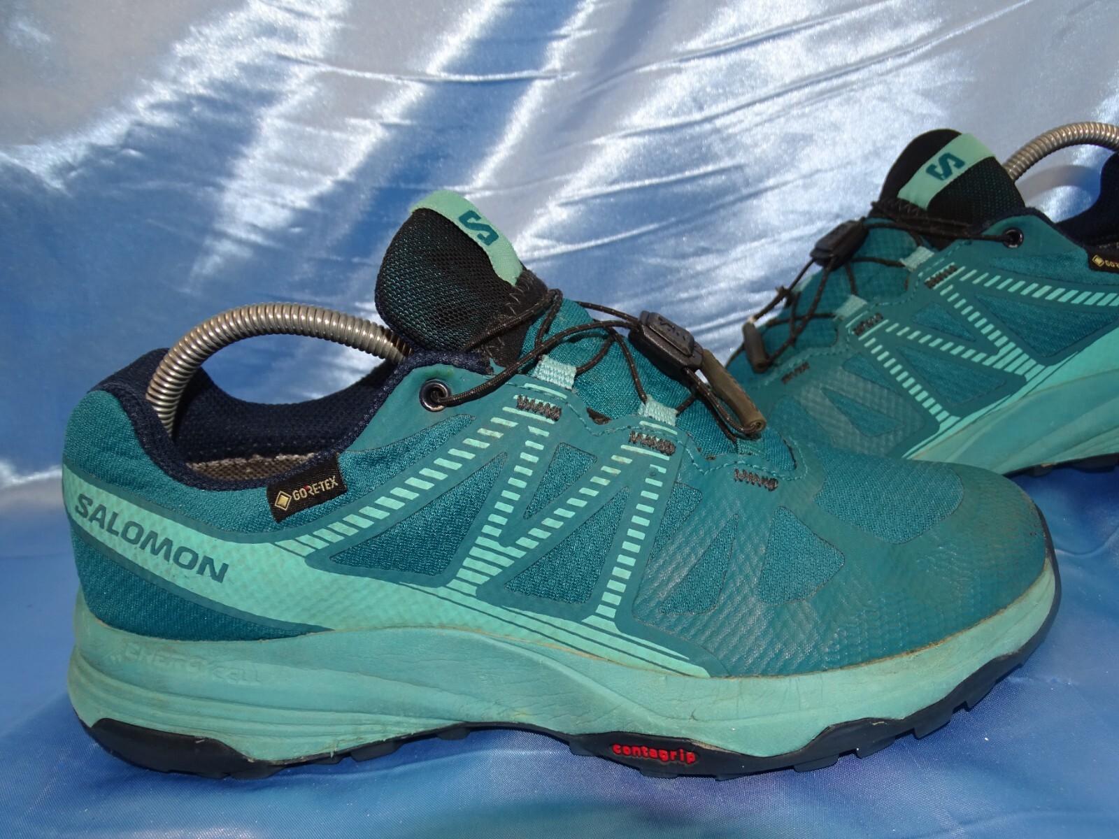 SCARPE SALOMON XA SIWA GTX CONTAGRIP TAGLIA 38 2 3 TREKKING TRAIL ESCURSIONISMO D83