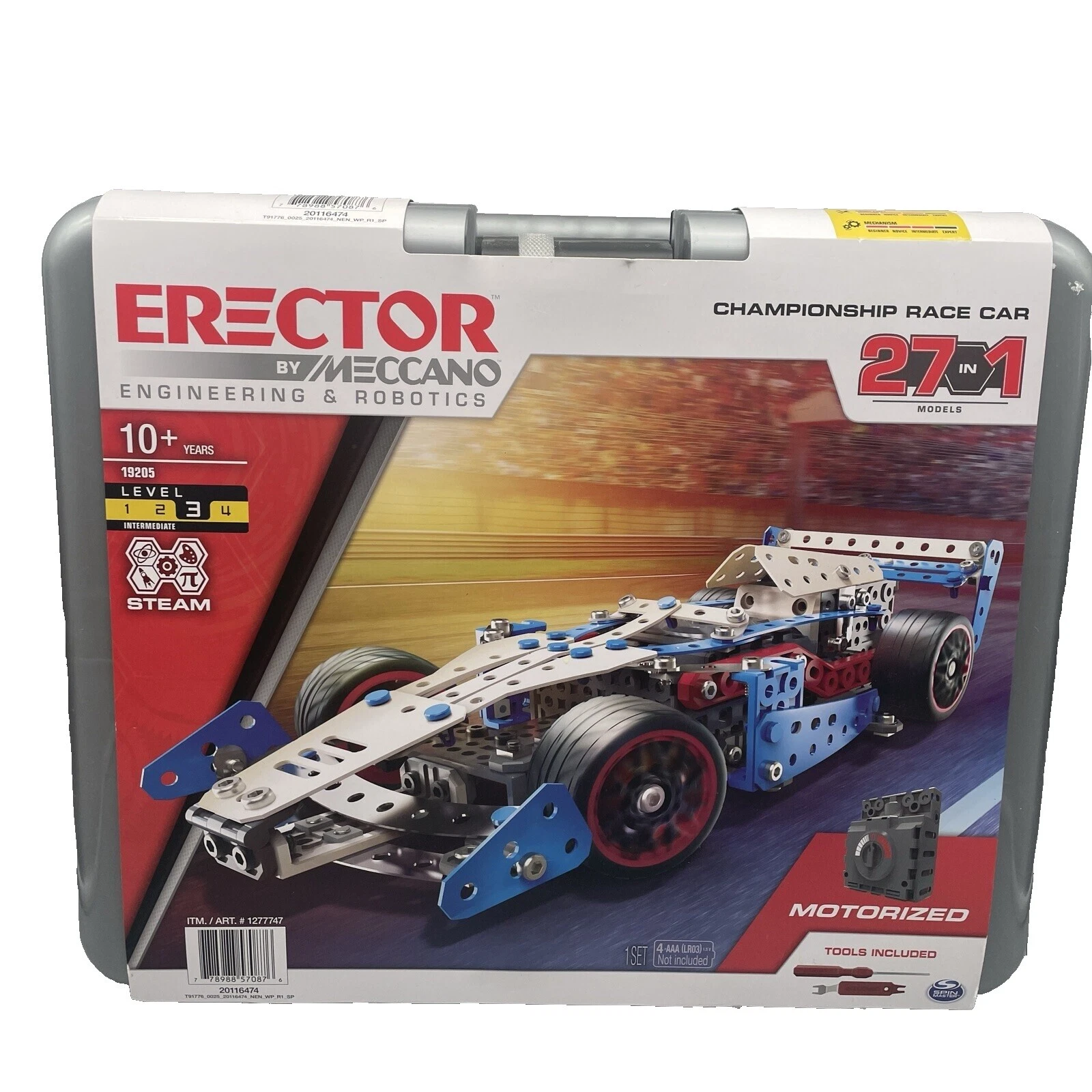 Juguetes de construcción de plástico Meccano