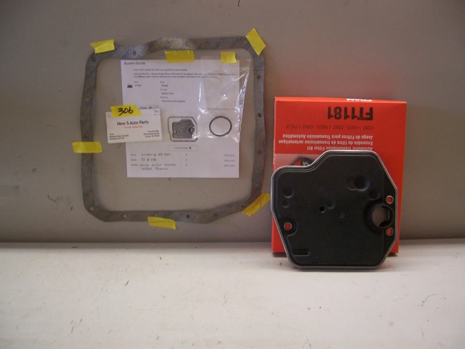 KIT FILTRO TRANSMISIÓN AUTOMÁTICA MARCO FT1181 LEXUS, TOYOTA, SCION 1999-2014 Foto 2 de 4
