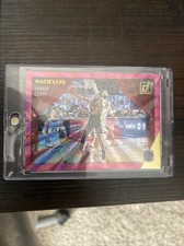 2021-22 Donruss Magicians Holo Pink Laser Stephen Curry #9