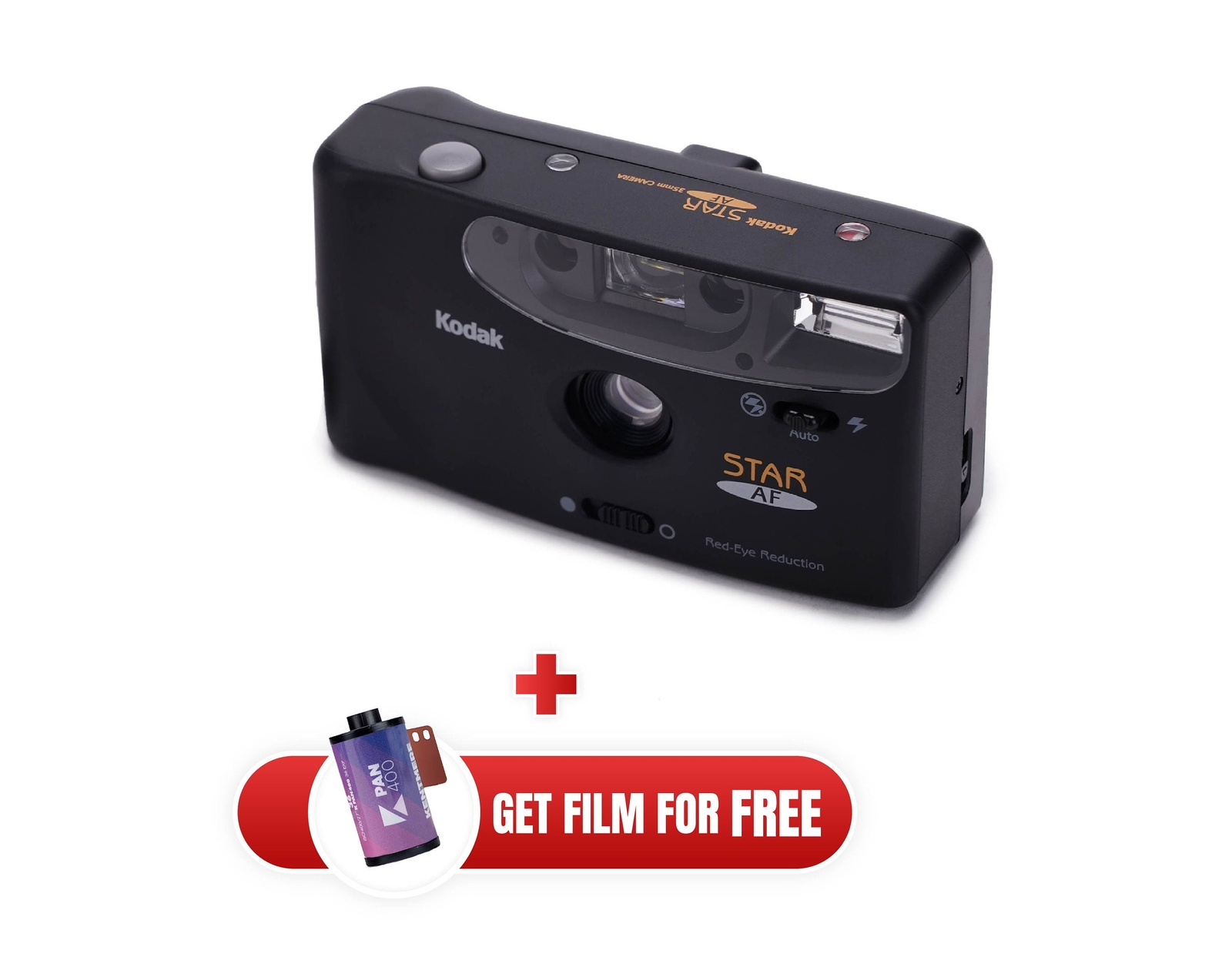 Kodak Instant Camera, Kodak Star AF, Fully Tested and Perfectly Working, Kodak,-image
