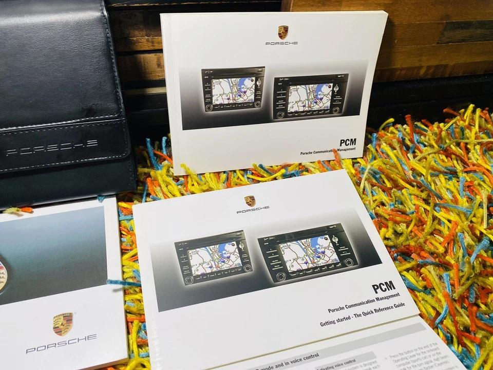 Porsche Cayenne S Transsyberia GTS 2010 juego manual del propietario + navegación PCM BK Foto 4 de 4