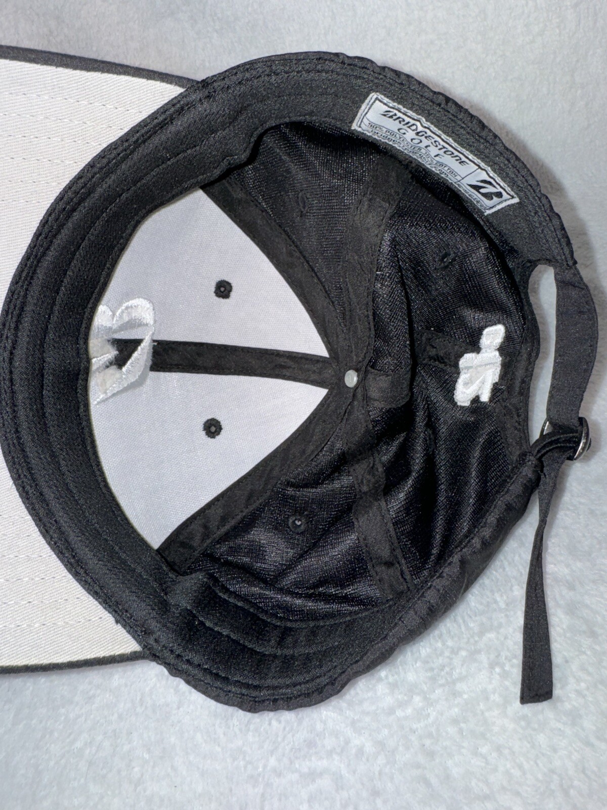 Bridgestone Hat Cap Strapback One Size Black Adju… - image 6