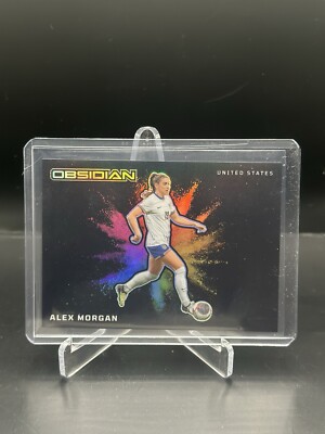 2023-24 Panini Obsidian Color Blast Alex Morgan Case Hit (SSP) No.15