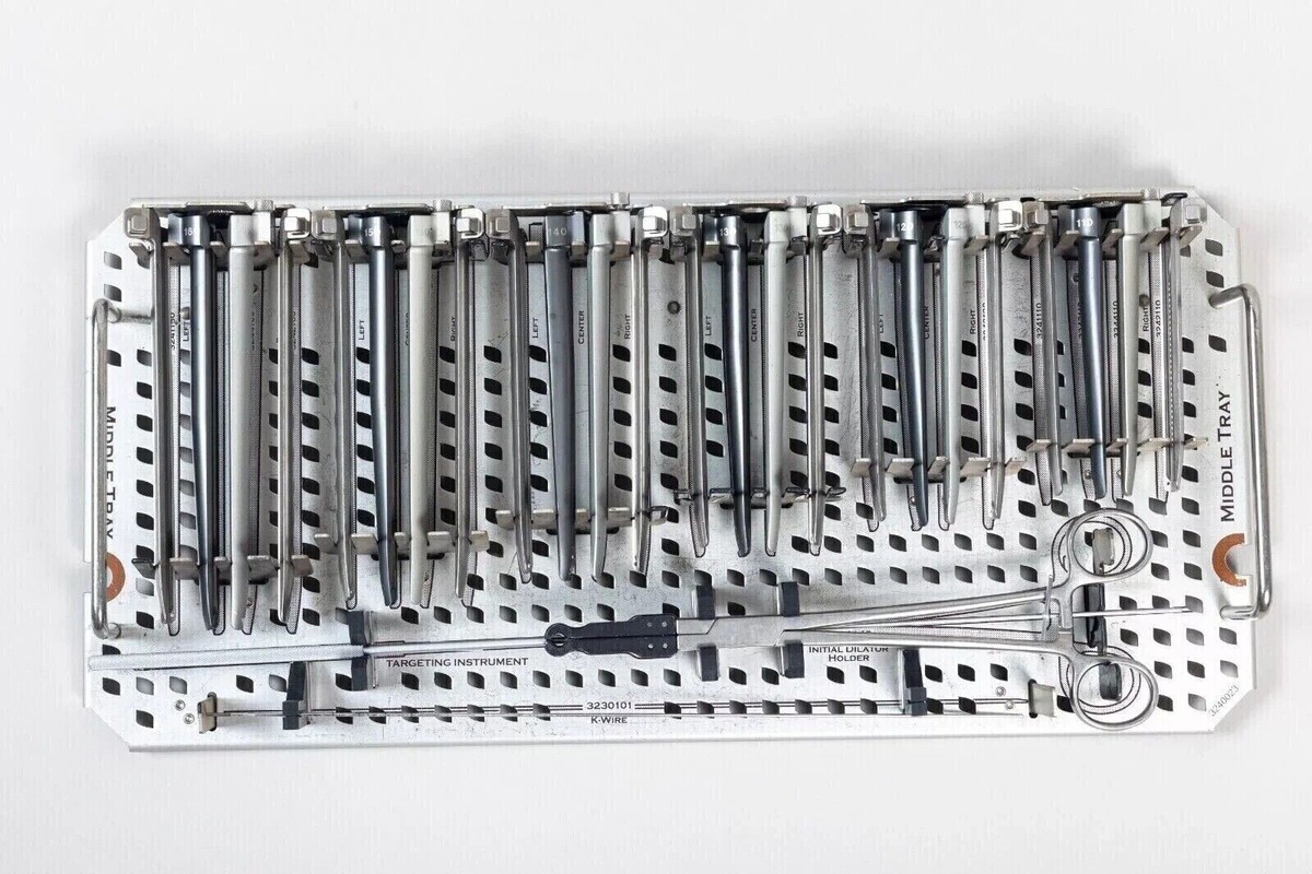 【4枚セット】Revocation 1st〜4th NuVasive Maxcess 4 XLIF 4th Generation Retractor- Available at