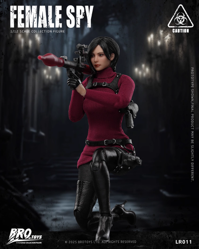 Modellino BROTOYS LR011 Female Spy Ada Wong 1/12 Resident Evil preordine - Foto 10 di 12