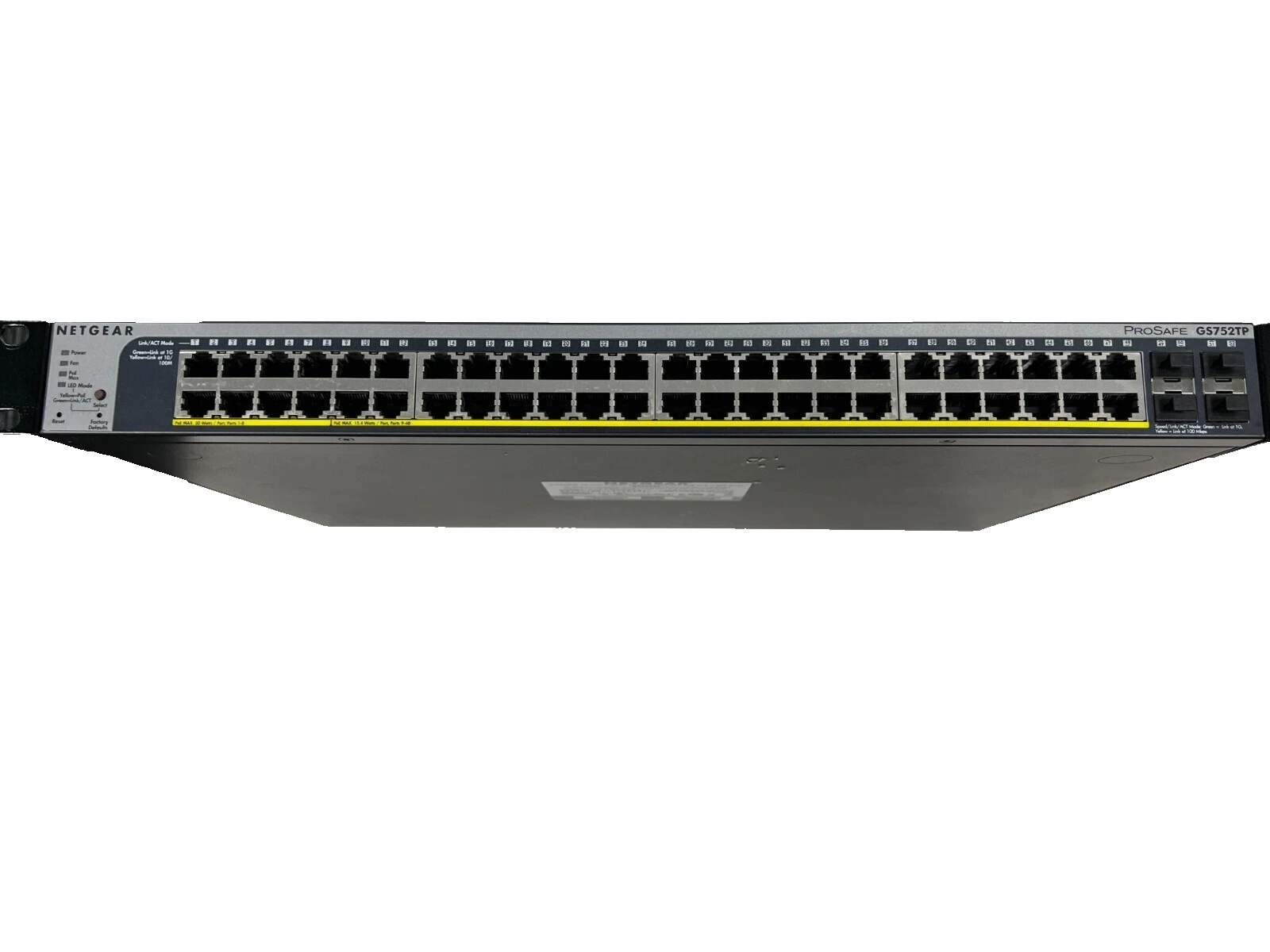 Interruptor administrado NETGEAR Fácil Smart conmutadores de red empresarial