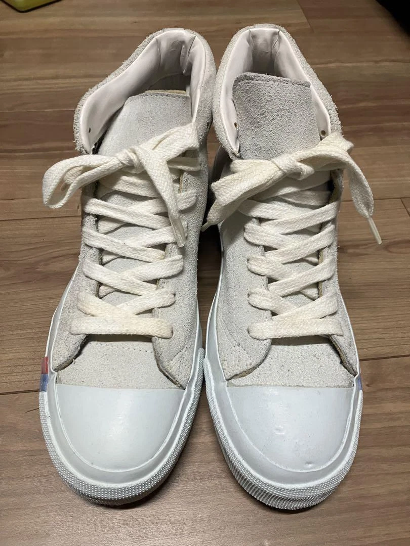 Deadstock Vintage Pro Keds Royal Plus High Suede Made in Colombia