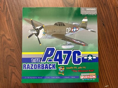 1:72 Dragon 50178 P-47D Thunderbold, USAAF, ''The Missouri Kid - Sho Me''