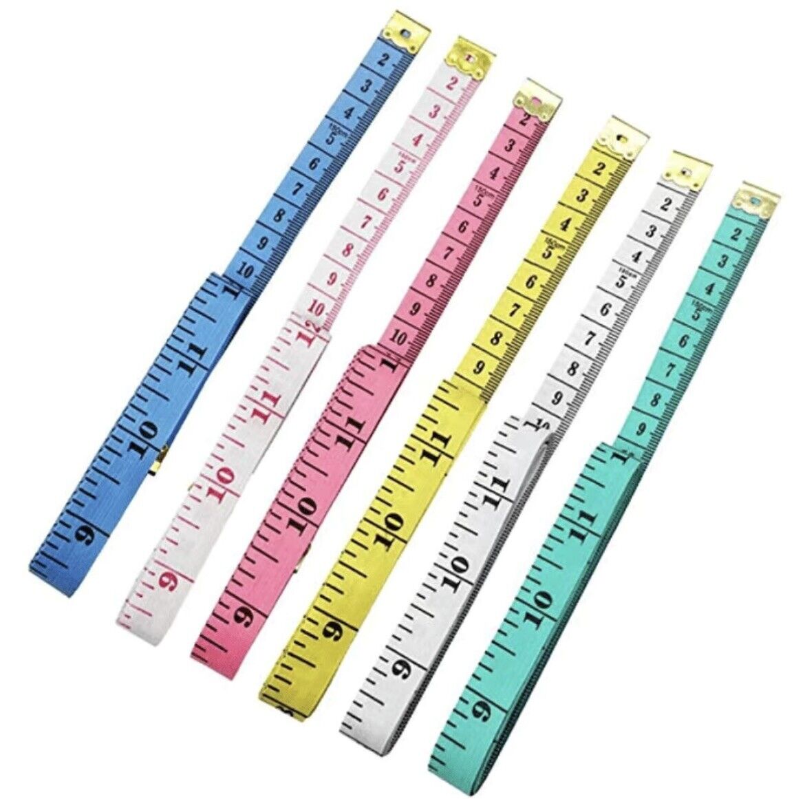 3-Pack Body Measuring Tape Ruler Sewing Cloth Tailor Measure 60