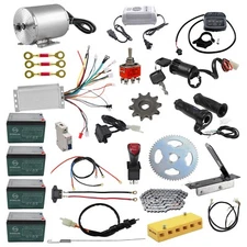 48V 1800W Brushless DC Electric Motor Kit Battery 420 Sprocket Dirt Quad bike