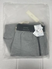 Fear of God Essentials Fleece Shorts (Grey, Medium)