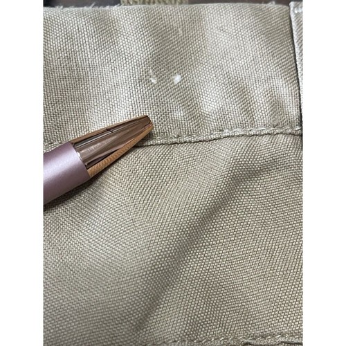 VTG Polo Ralph Lauren Beige Pants Men 33x30 Linen Blend Suffield Fit 32x28 - Picture 16 of 24
