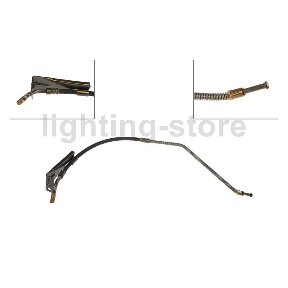 Línea de freno de manguera hidráulica de freno trasero 2 para GMC C6500 Topkick 7,2 L 1998 1997 Foto 2 de 4