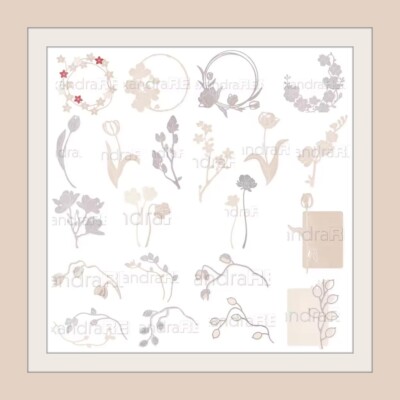 ALEXANDRA RENKE ARTIST FLOWER SERIES 2025  DIES ''MAKE SOMETHING BEAUTIFUL!''