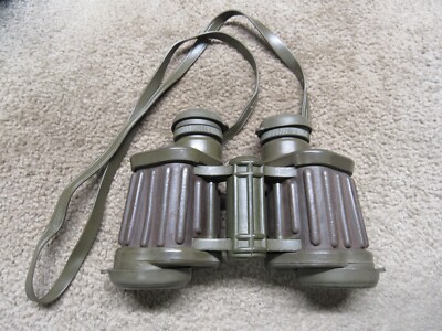 小物 WILDSWANS GENERAL Vintage M13A1 Green 6x30 Binoculars with Reticle M62A1 Carrying
